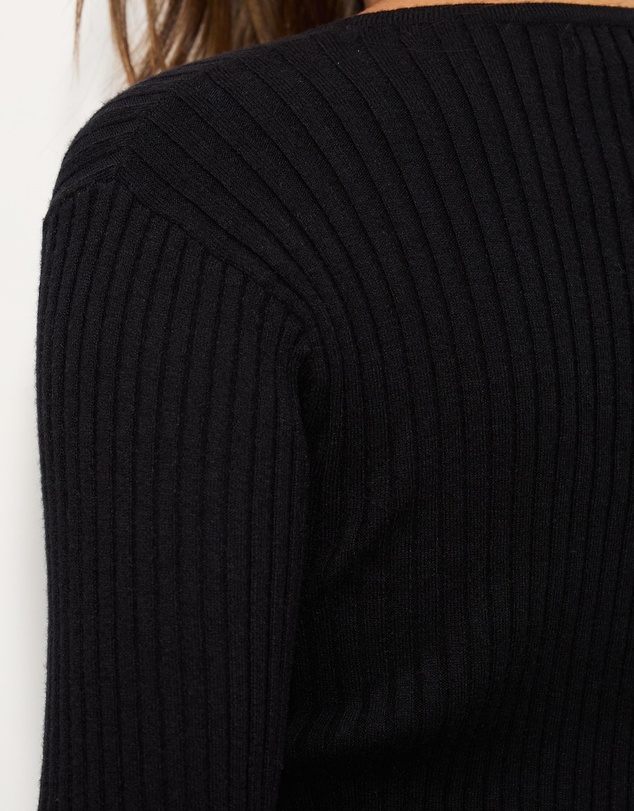 Dazie - Tessa Cropped Knit Cardigan