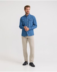 Oxford - Slim Leg Stretch Cotton Chino
