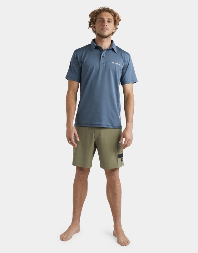 Quiksilver - Mens Baitbal Polo Surf Shirt