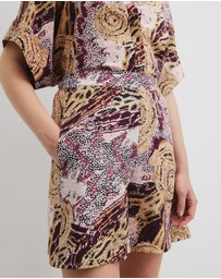Country Road - Country Road X Ngali Silk Print Short
