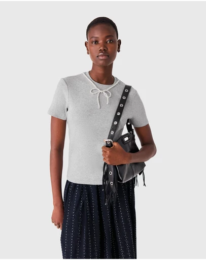 Maje - Tipearl Tee Shirt