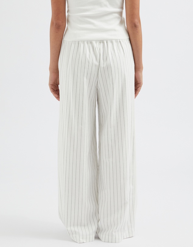 FRIEND of AUDREY - The Stripe Tie Waist Trouser