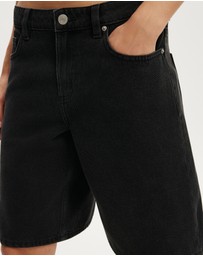 Cotton On - Baggy Denim Shorts