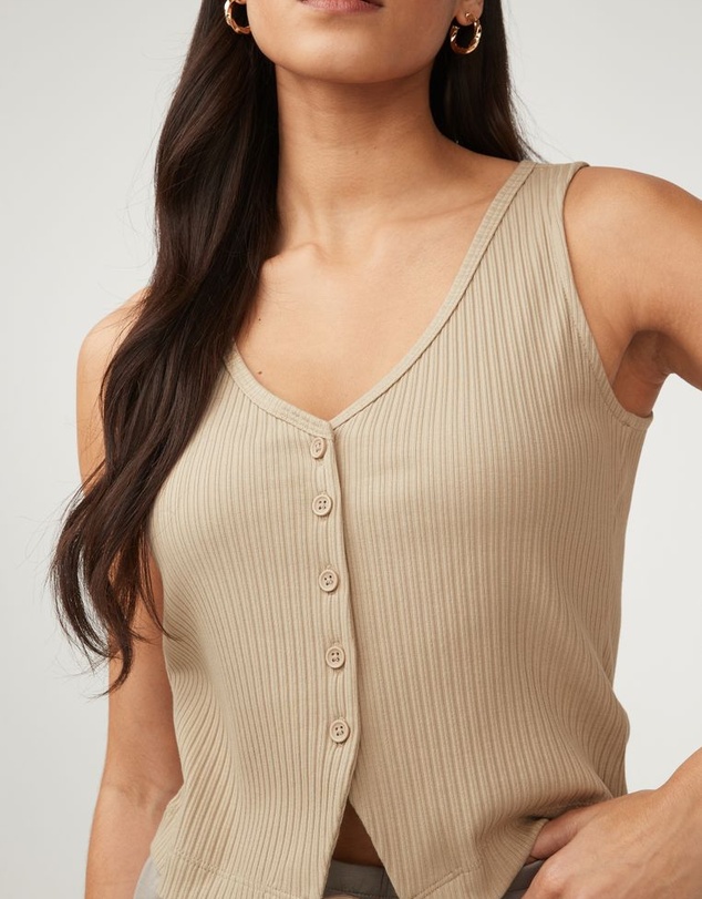 NEXT - Ribbed Waistcoat