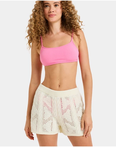 Roxy - Womens Spicy Vibes Elastic Waist Shorts
