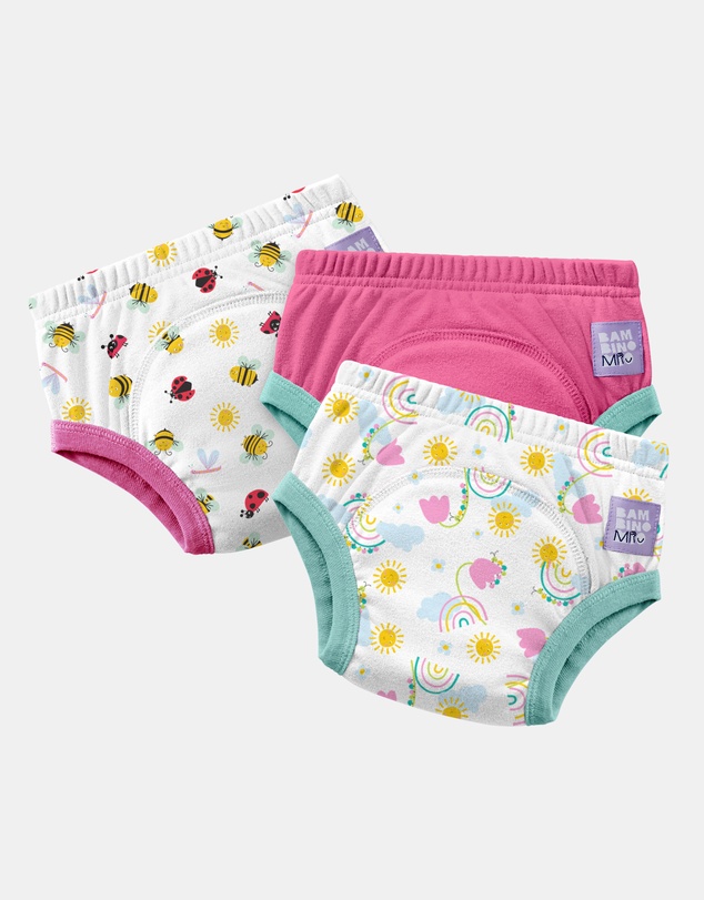 Splash About - 3 Pack Reusable Potty Training Pants Elite - Garden Party