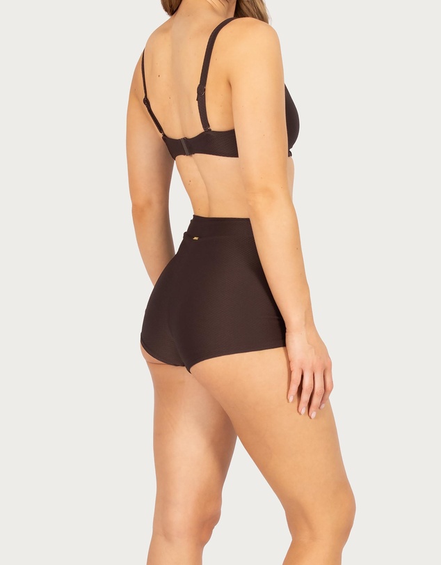 Baku Swimwear - Rococco High Waist Boyleg Bikini Bottom