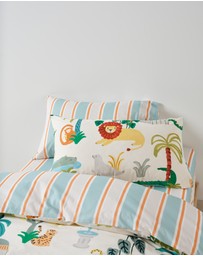 Linen House Kids - Creatures Great and Small Quilt Cover Set