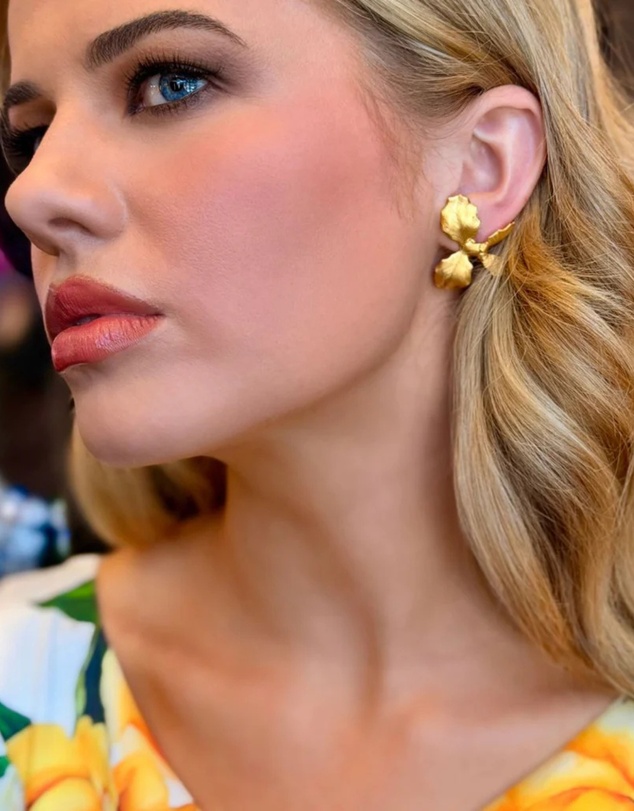 Stephanie Browne - Vanda Earrings