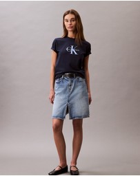 Calvin Klein Jeans - Embroidered Monogram Logo Tee