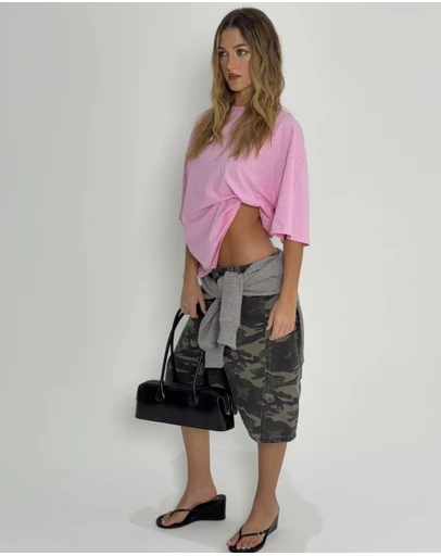 Dazie - Nostalgia Oversized Boyfriend Tee