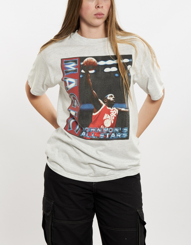 Vintage by The Real Deal - Pre Loved - 90s Magic Johnson's All Stars Tee