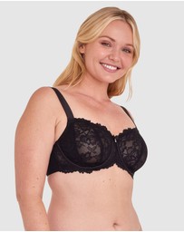 Bras N Things - Bethany Essentials Full Coverage Underwire Bra - Black