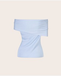 IDA+S - Romy Silk Off The Shoulder Top