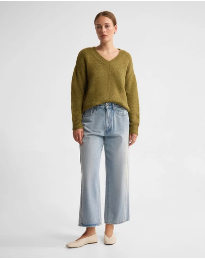 Oxford - Bridgette Alpaca Blend V-Neck