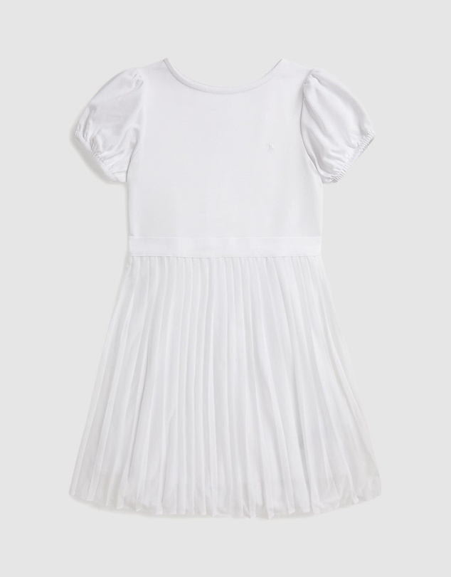Polo Ralph Lauren - Pleated Stretch Ponte Dress - Kids
