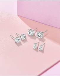 Mestige Kids - One a Day Earrings Set - Silver Plated