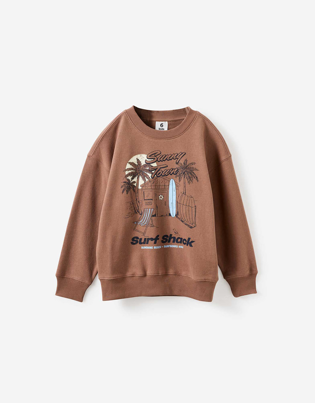 Cotton On Kids - Sammy Lightweight Crews
