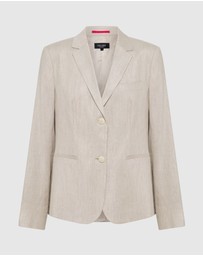 Oxford - Poppy Linen Suit Jacket