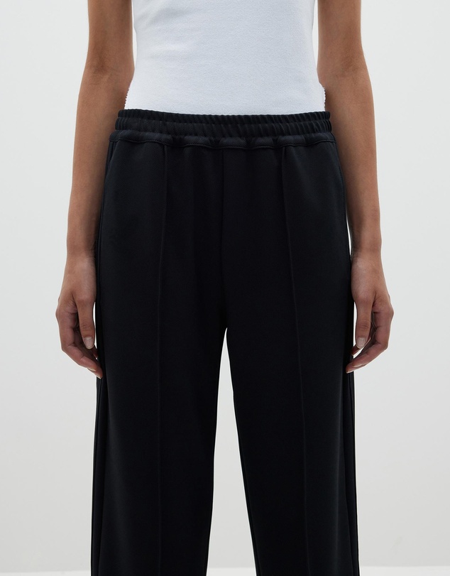 Bassike - twill pinstitch detail pant