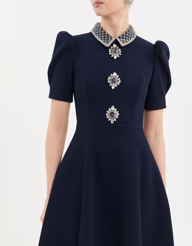 Rebecca Vallance - Crown Jewel SS Midi Dress