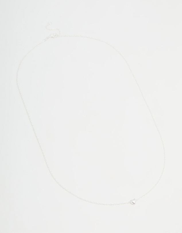 Lovisa - Sterling Silver Heart Pendant Necklace