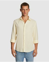 yd. - West Hampton Pure Linen Shirt