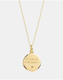 By Charlotte - She Is Taurus Zodiac Necklace