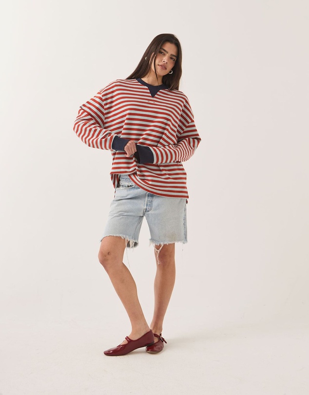 Brixton - Retro Long Sleeve Crew