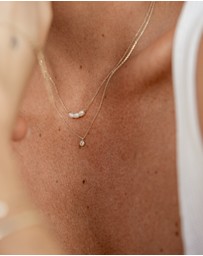 Luna Rae - Solid Gold - Margot Necklace