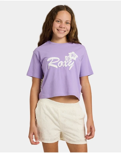 Roxy - Girls 8 to 16 Summer Wave T-Shirt