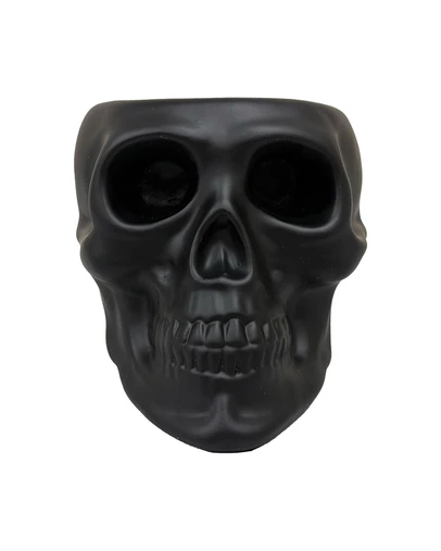 Urban Attitude - Urban Attitude Skull Statue - Matte Black