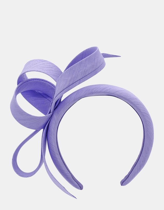 Morgan & Taylor - Mel Fascinator in Lilac Purple