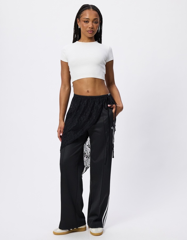 adidas Originals - 2in1 Firebird Loose Track Pants With Lace Skirt