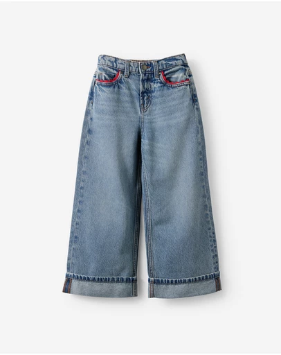 Cotton On Kids - Super Wide Leg Denim Jean
