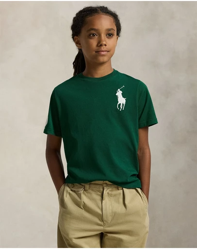 Polo Ralph Lauren - Big Pony Cotton Jersey Tee - ICONIC EXCLUSIVE - Teens
