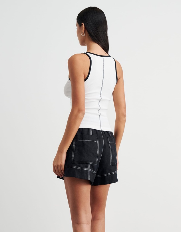 Jag - Kate Contrast Scoop Tank