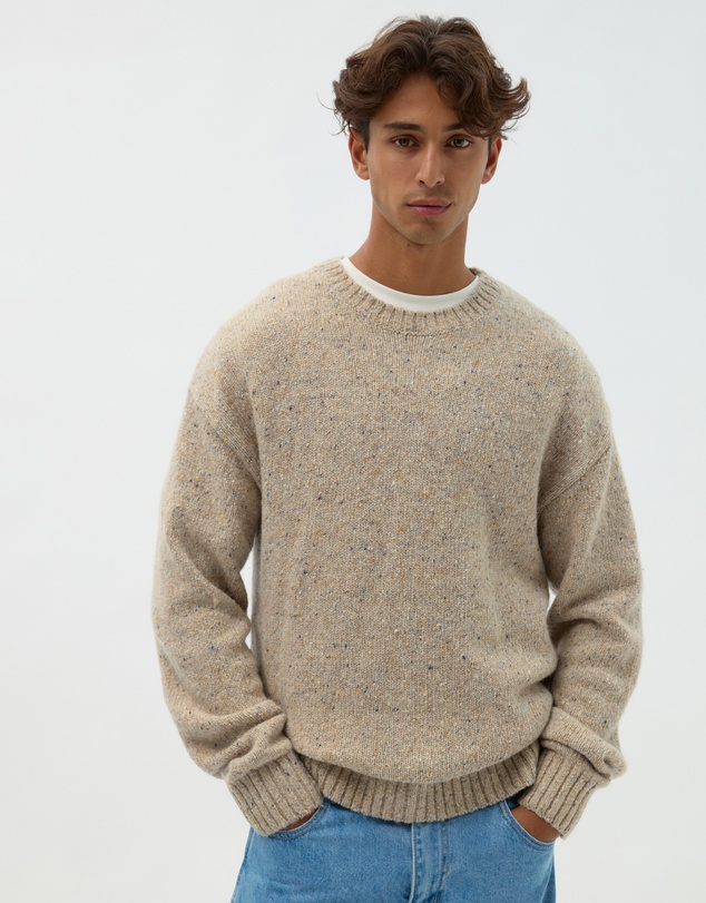 AERE - Wool Blend Relaxed Sweater