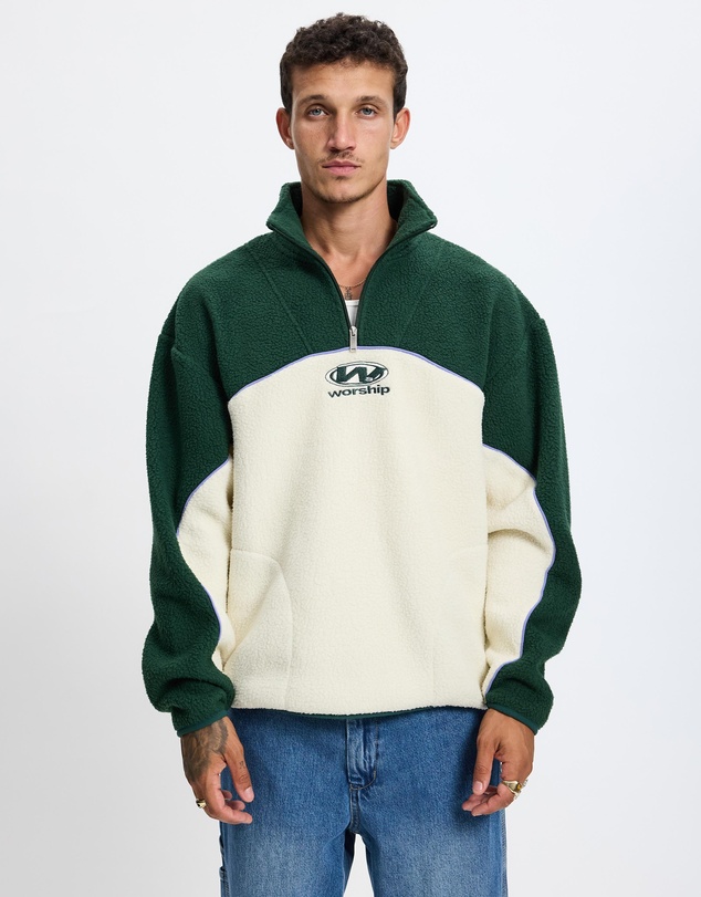 Worship - Sonic Quarter Zip Sherpa Fleece