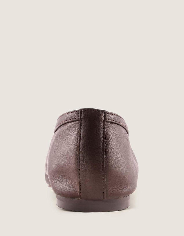 Shelly Shen - Salem Ballet Flats Brown Leather