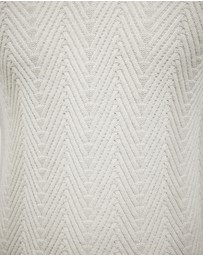 Politix - Herringbone Long Sleeve Trophy Neck Knit