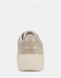 Vionic - Kearny Lace-Up Casual Sneaker - Soft Gold