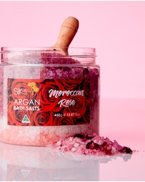 Silk Oil of Morocco - Argan Bath Salts - Moroccan Rose