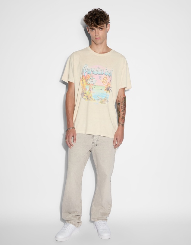 Ksubi - Paradise Biggie Ss Tee Dusty Desert