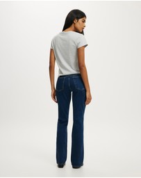 Cotton On - Stretch Slim Straight Jeans
