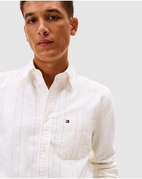 Tommy Hilfiger - Regular Fit Pinstripe Oxford Shirt
