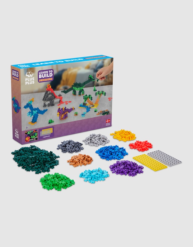 Plus Plus - Plus Plus - Learn To Build Dinosaurs