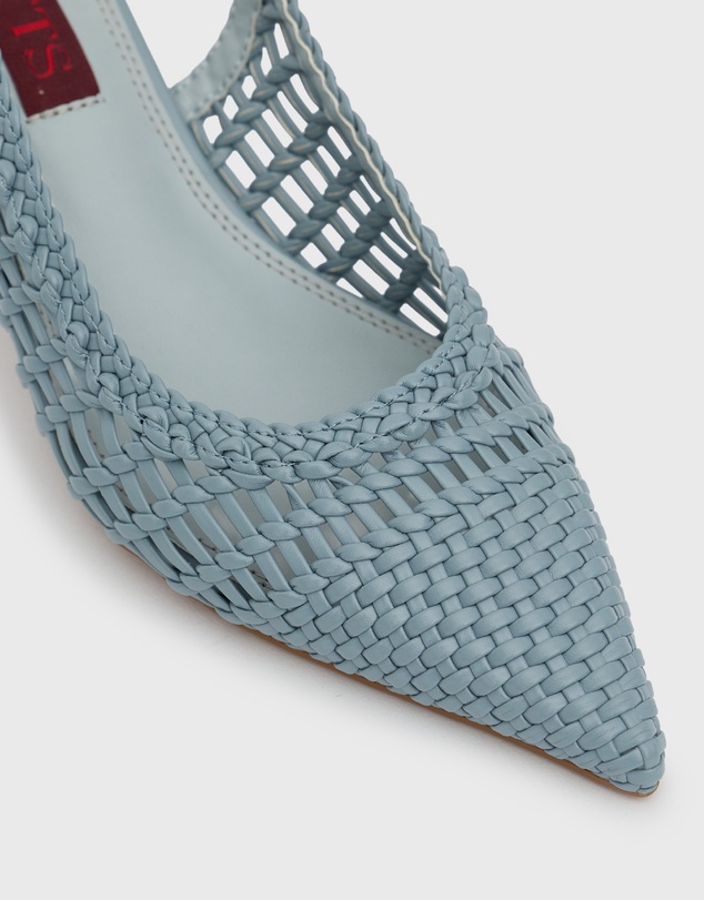 Betts - Paradise Woven Slingback Pumps