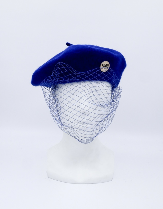 FORD MILLINERY - NIKKI Beret with veil