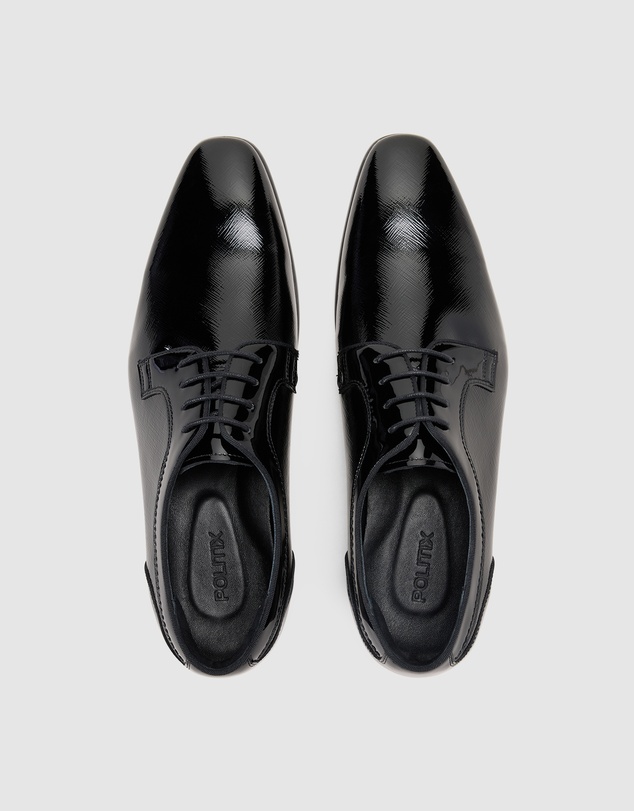 Politix - Patent Derby Lace Up